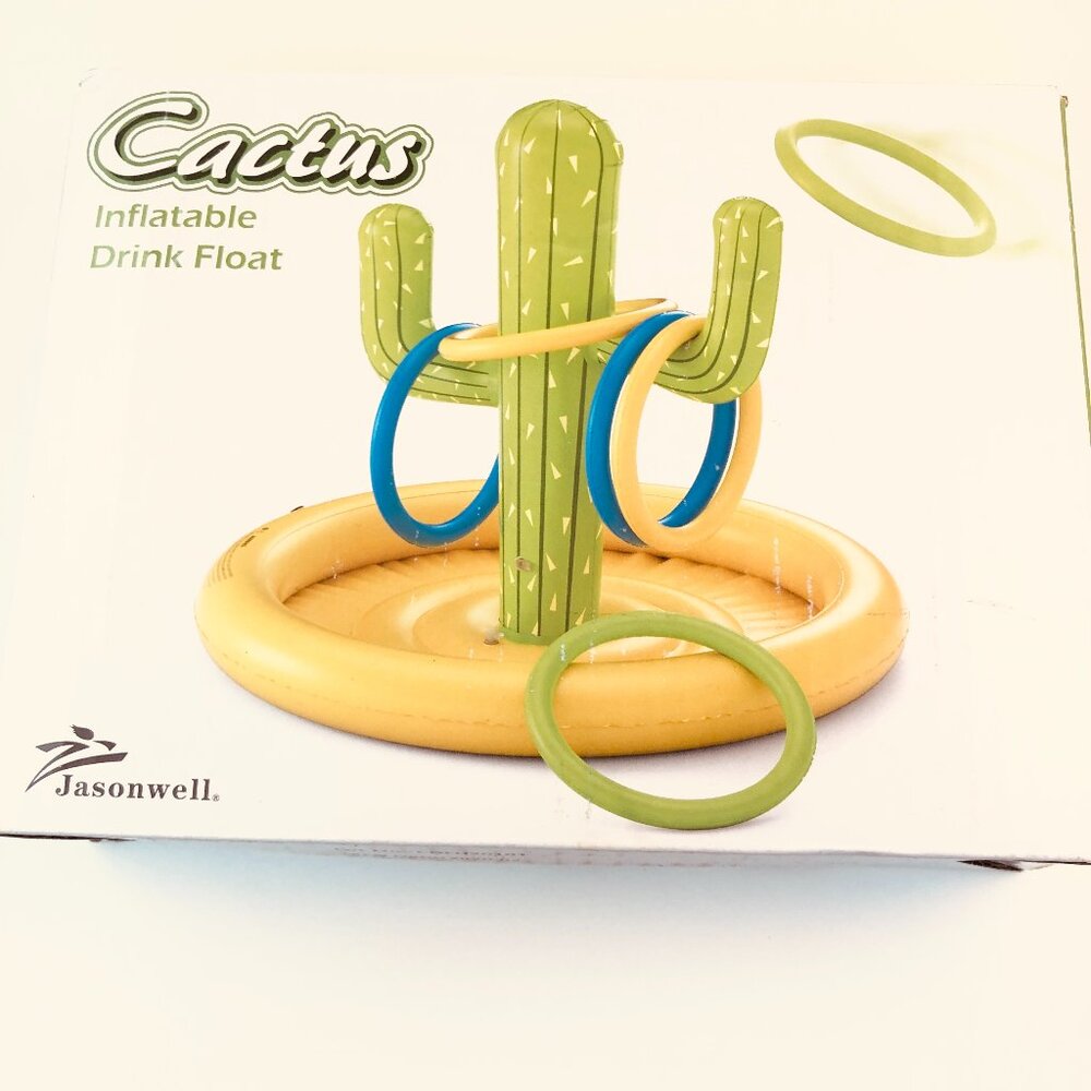 Cactus Inflatable Drink Float 24" - Picture 2 of 5